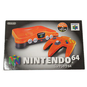 Nintendo64 本体 限定バージョン クリアオレンジ&クリアブラック